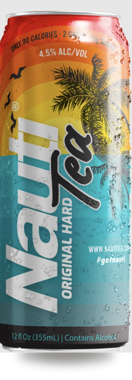 NautiTea Original Hard Tea can